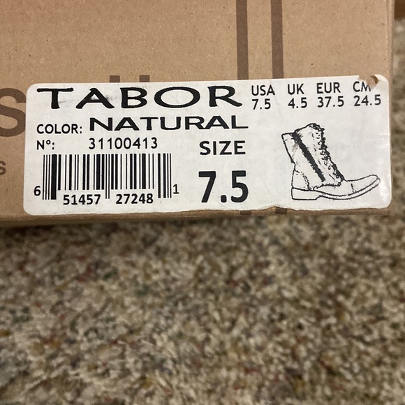 Bedstu Lace Up Boots in Natural - Picture 9 of 12